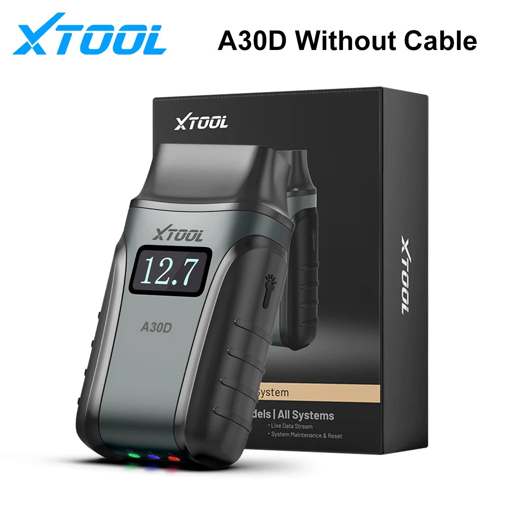 2026 New XTOOL Anyscan A30D V2.0 Lifetime Free OBD2 Scanner Bluetooth Diagnostic Tools All System 19 Resets Bi-directional FCA