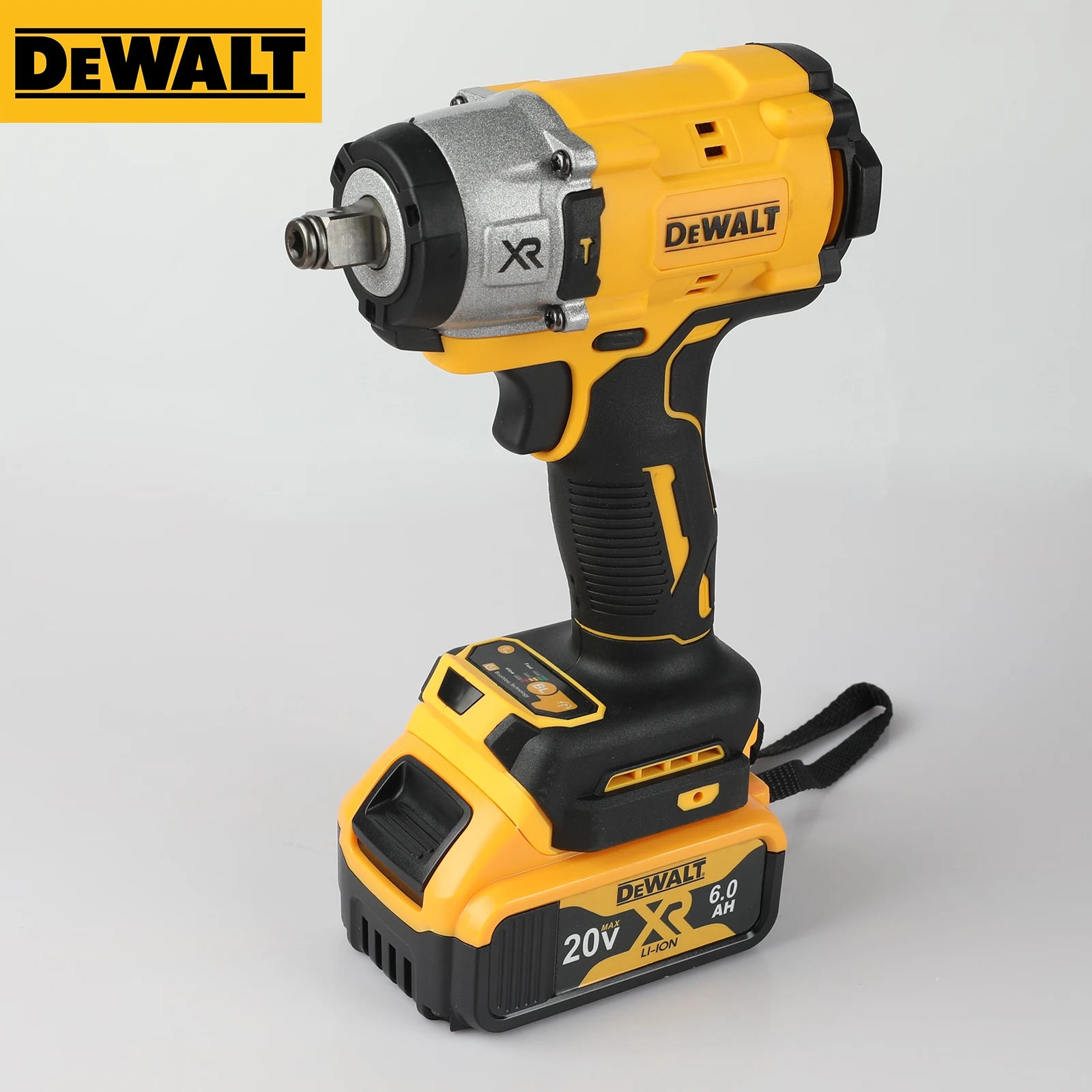 DEWALT DCF922 20V MAX 1/2" Brushless Impact Wrench - 205Nm (150ft-lbs), 2500 RPM, 3-Speed, Compact