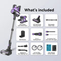 INSE S10 Cordless Vacuum Cleaner, 6-in-1 Stick Vacuum with 45Kpa Powerful Suction, Max 50 Min Runtime Rechargeable Battery