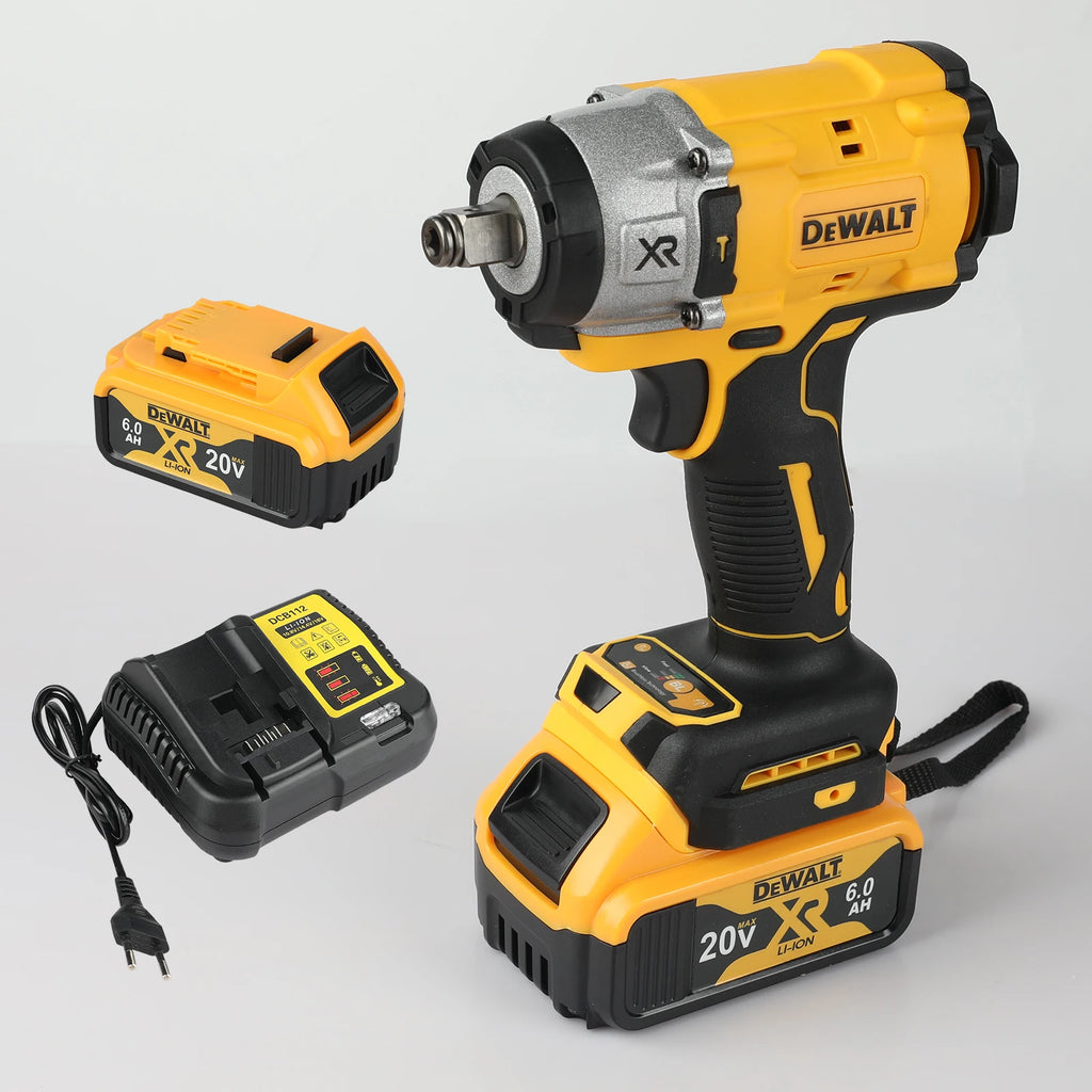 DEWALT DCF922 20V MAX 1/2" Brushless Impact Wrench - 205Nm (150ft-lbs), 2500 RPM, 3-Speed, Compact